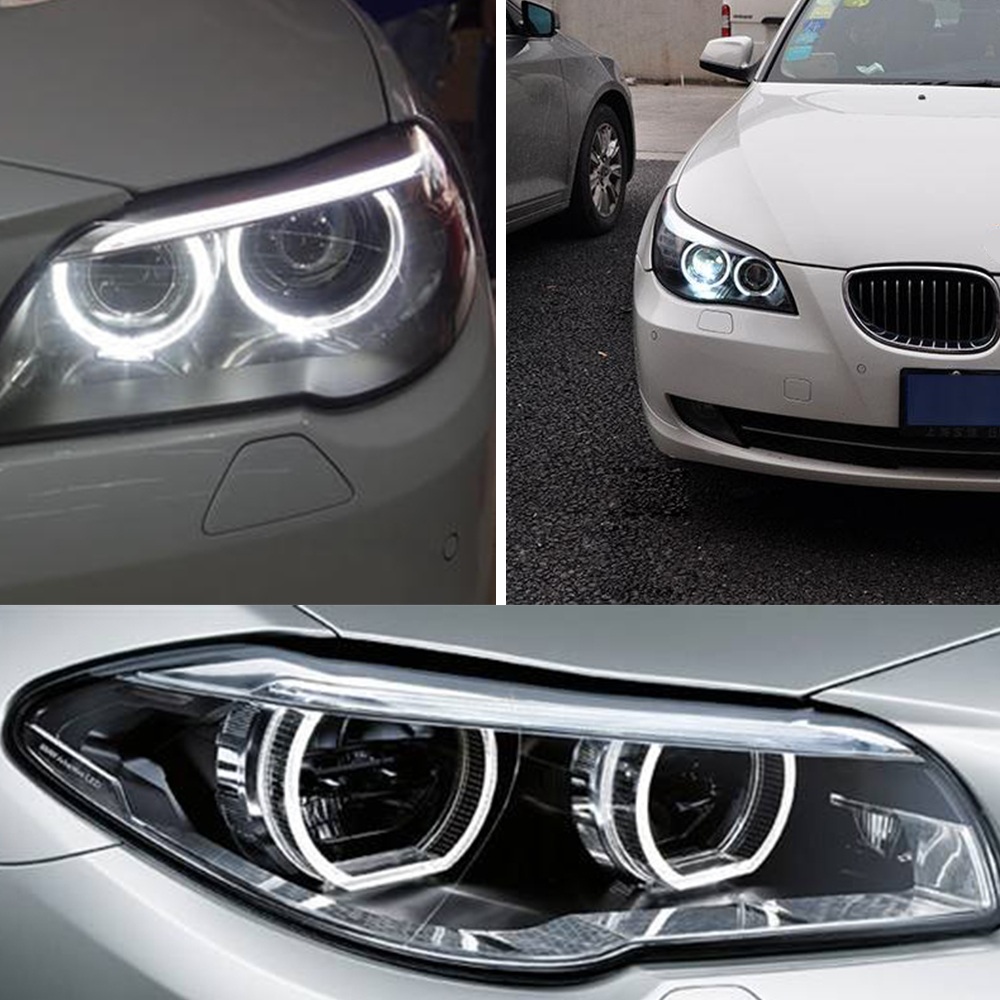 LED Angel Eyes Halo Ring Marker Lights Bulbs Fits For BMW