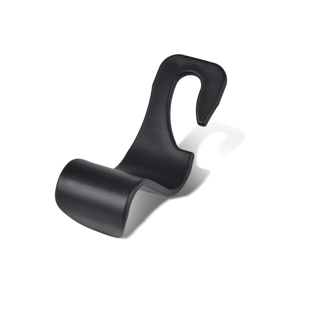 Car Seat Back Headrest Dual Hook Holder Plastic Hanger Fit For Bag Purse Clothes