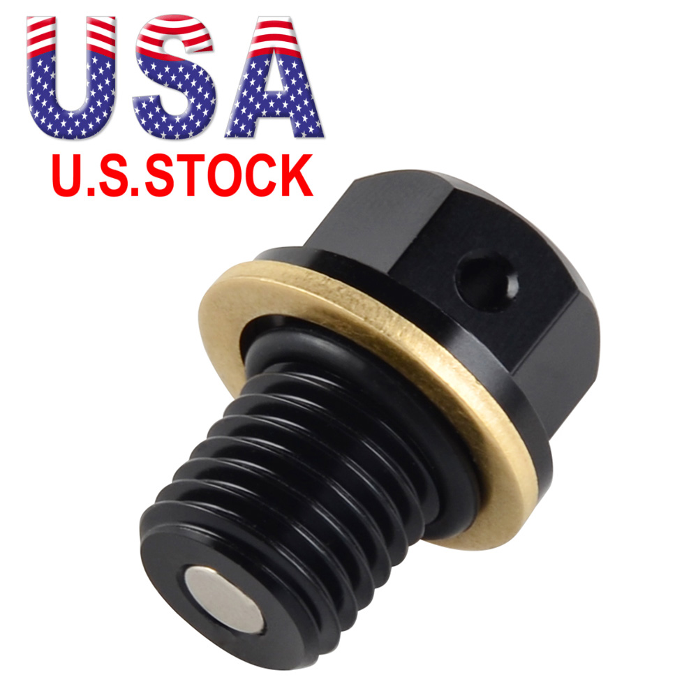 M12x1.5 Drain Plug Bolt For Kawasaki ZRX400 ZRX1200R BALIUS/II ZZR1200